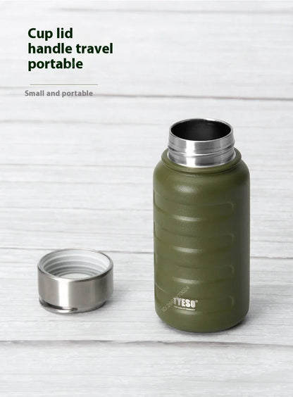 Tyeso Double Stainless Steel Thermos Mug Portable Sport Vacuum Flask Large Capacity Thermal Water Bottle Tumbler Drinks Cup