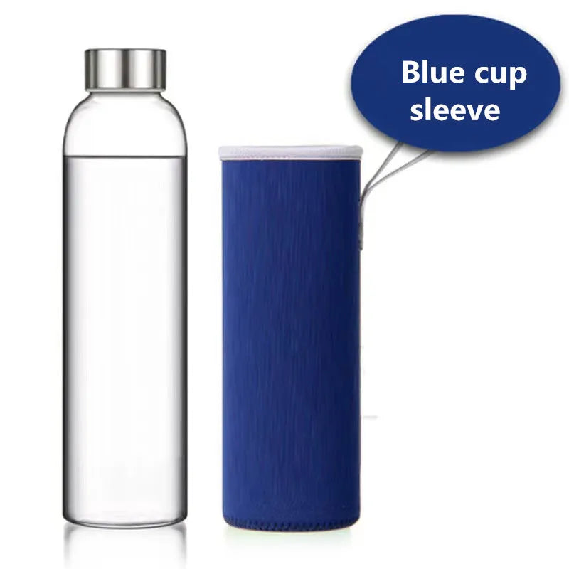 550ml Travel bottle Car Shatterproof hand Portable Glass Water Bottle new arrival Worldwide Store
