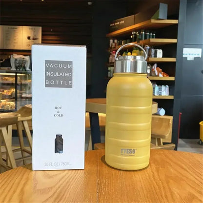 Tyeso Double Stainless Steel Thermos Mug Portable Sport Vacuum Flask Large Capacity Thermal Water Bottle Tumbler Drinks Cup