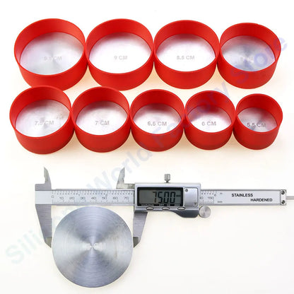 12oz-24oz 7.5CM Silicone Cup Bottom Cover 75MM Anti Slip Bottom Ring Coaster Sleeve Sheath Wear-resistant Heat Insulation